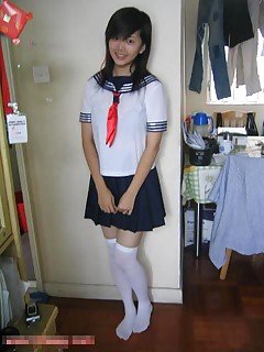 Schoolgirl heels