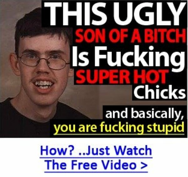 Guy fuck ugly bitch