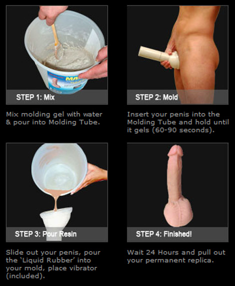 Dildo making supplies