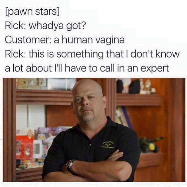 Gem reccomend name rick harrison this pawn shop