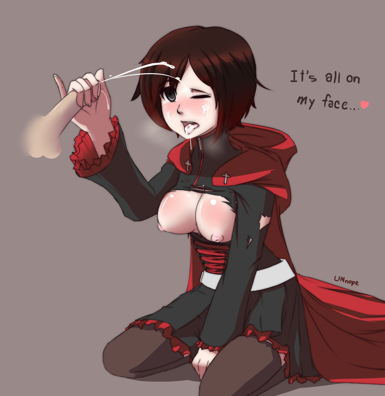 best of Rwby dicks rose from ruby takes