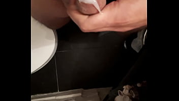 Mega cumshot after months abstinence