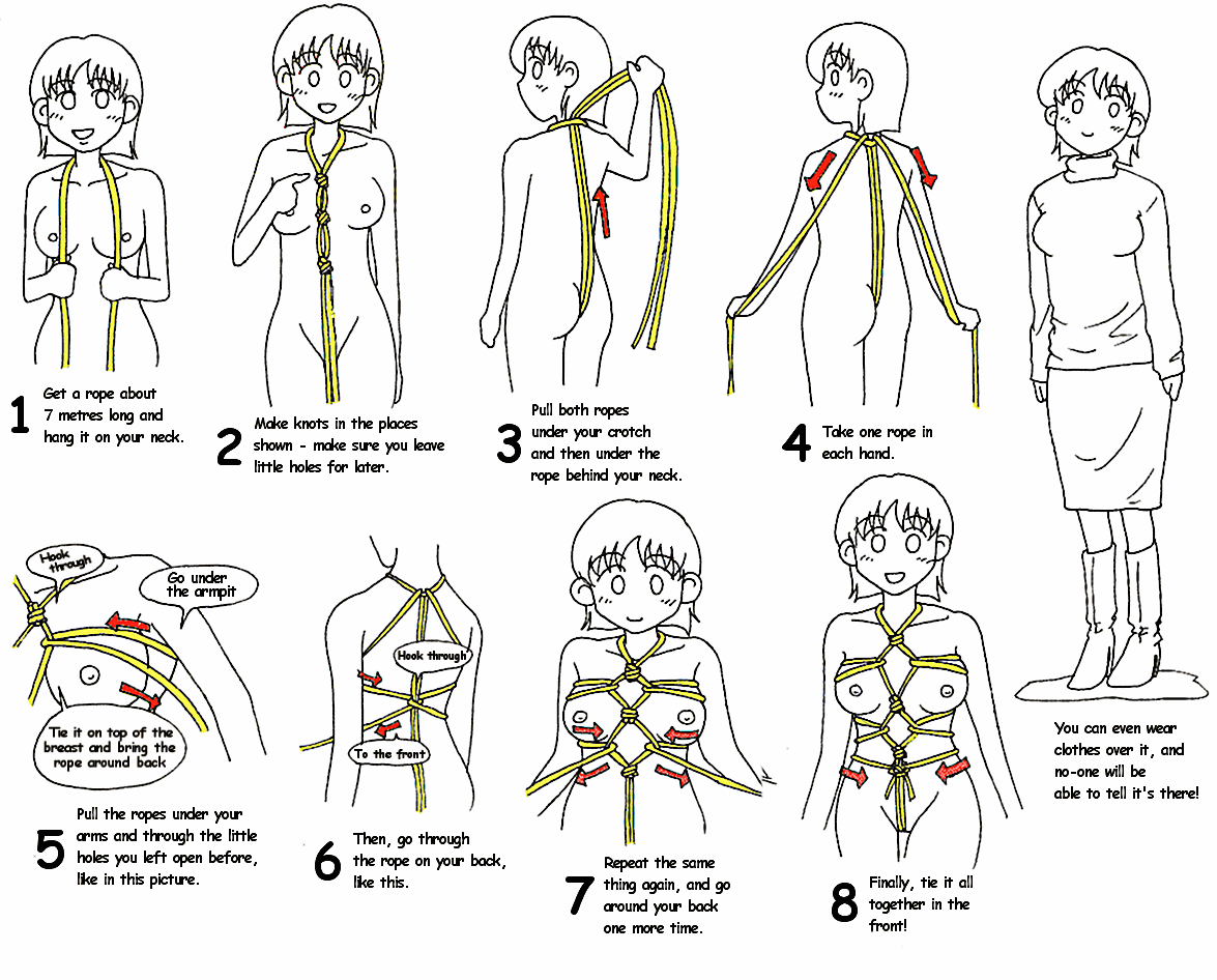 Empress recommendet Shibari Bondage Tutorial - Futomomo Leg Tie.