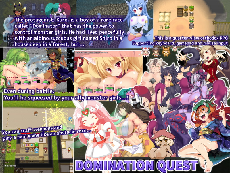 best of Quest port monster girls domination kuro