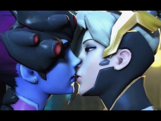 Mercy widowmaker kissing minutes