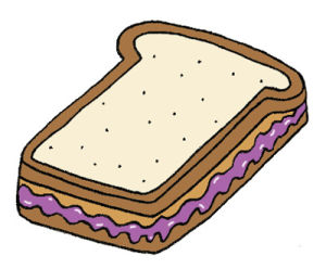 Peanut butter jelly sandwich part