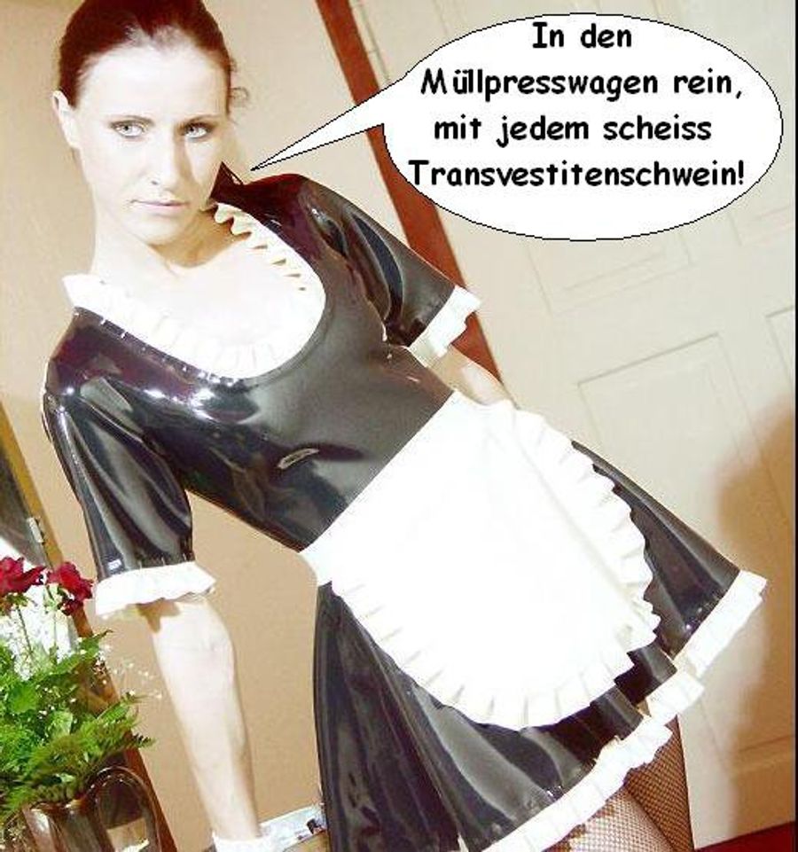 Ladybird recommend best of transvestitenschweine latex scheiss luder maid live