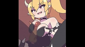 Butch reccomend princess peach roughly fucked futanari bowsette