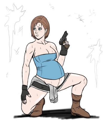 Koi reccomend jill valentine stays warm cold anal