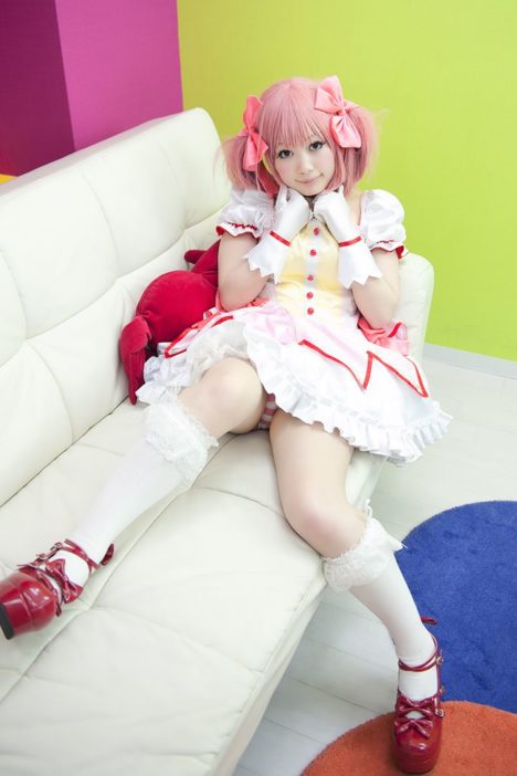 best of With nice cosplayer tits madoka ruru