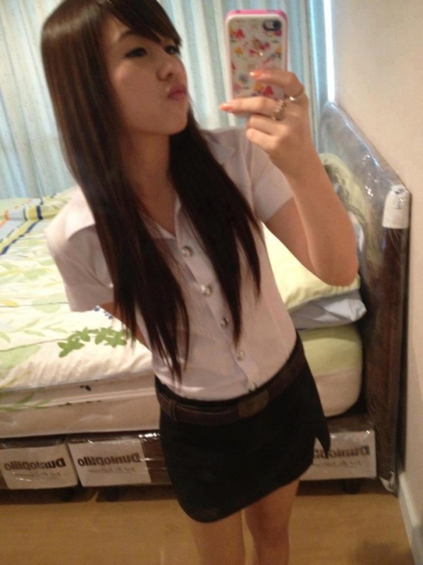 best of Cute girl thai student