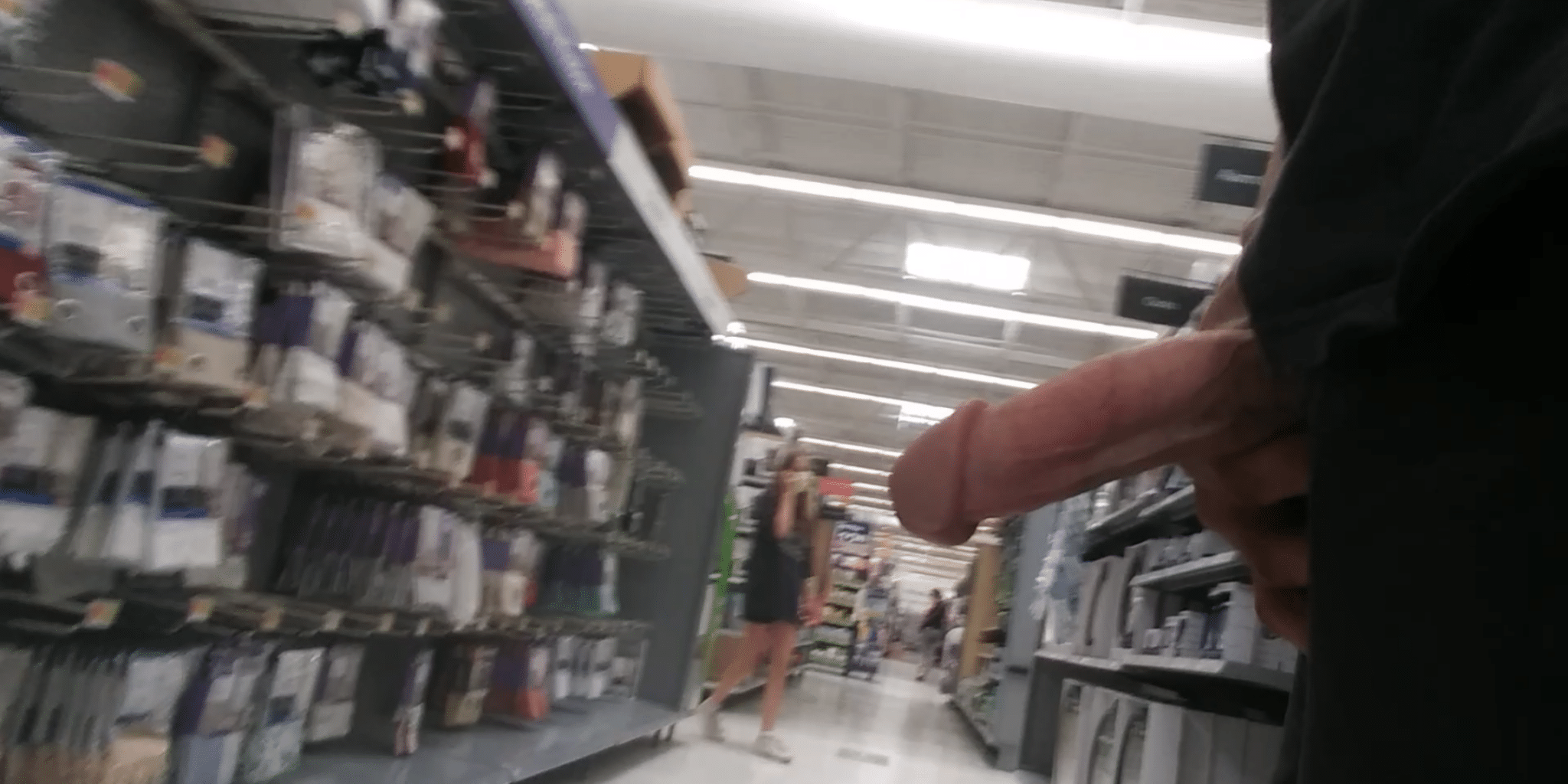 Walmart store pulling black dick flash