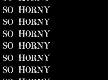Just cant help horny