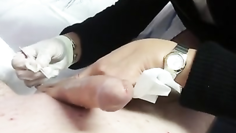 Self waxing penis automatic