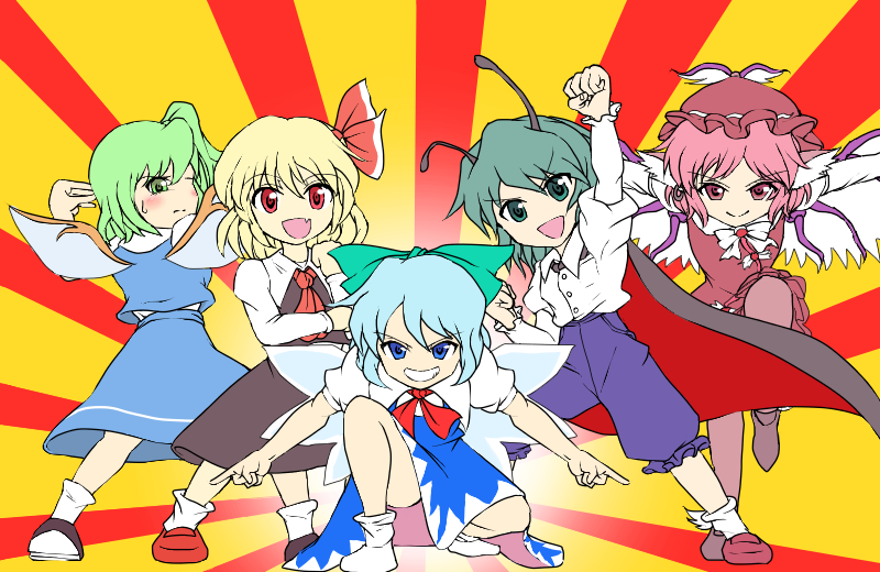 best of Daiyousei lorele cirno mystia