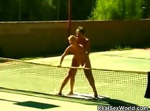 Taking their talents tennis court