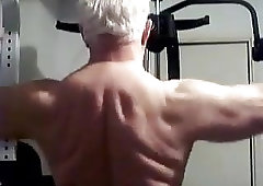 Amazing rear biceps peak