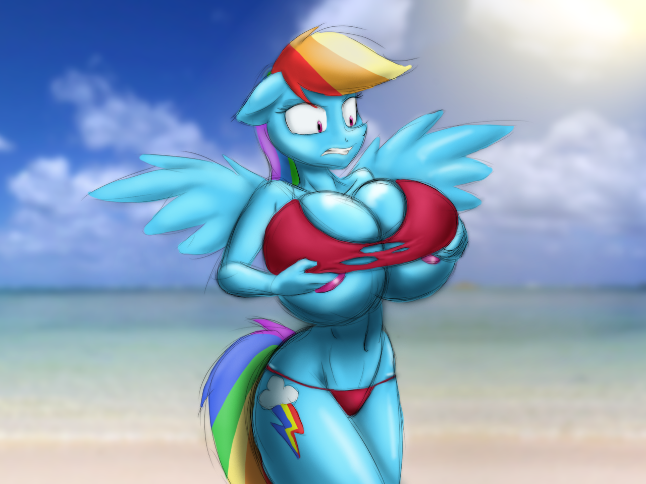 Zodiac reccomend rainbow dash breast dick butt inflation