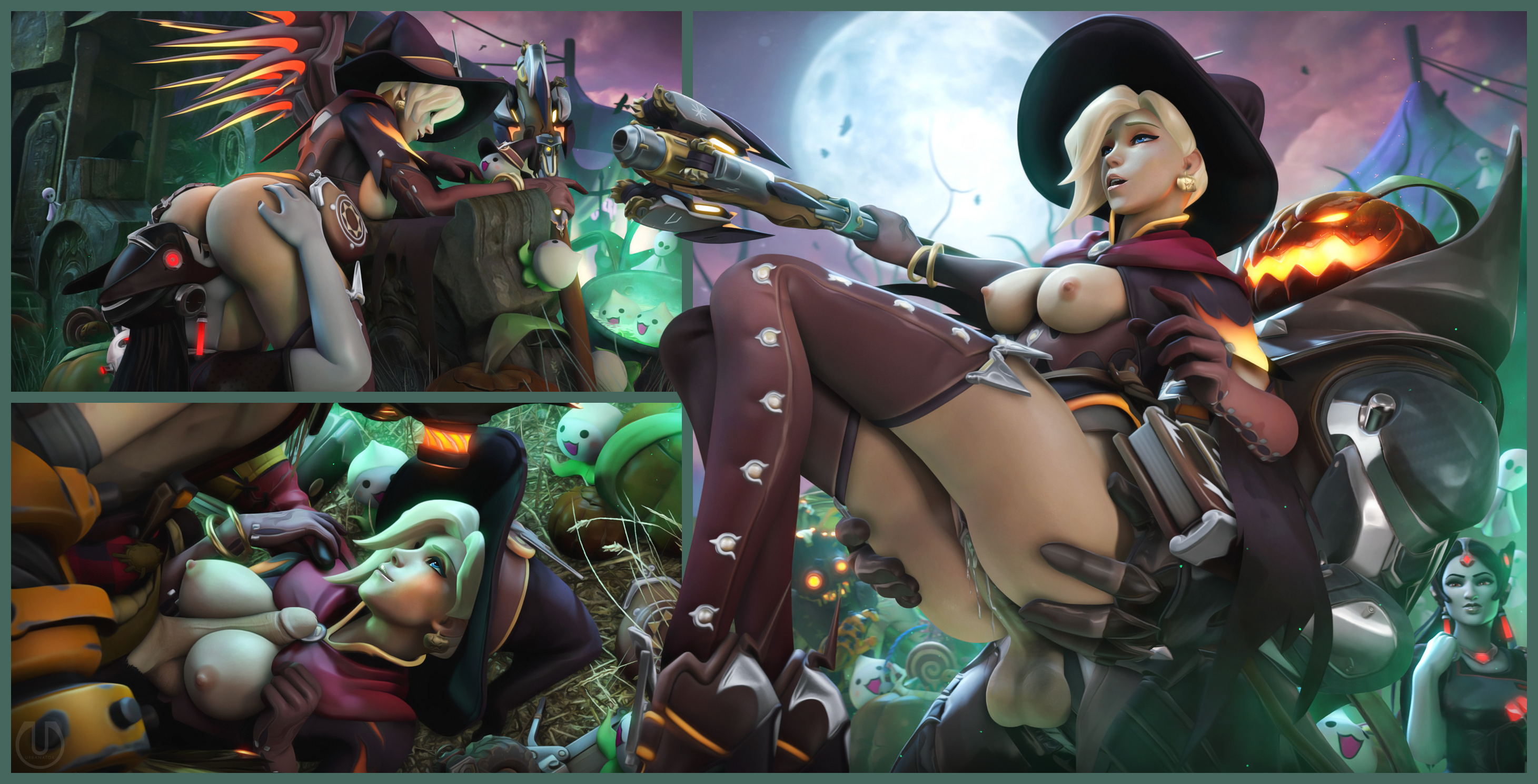 Witch mercy fucked pumpkin reaper yeero