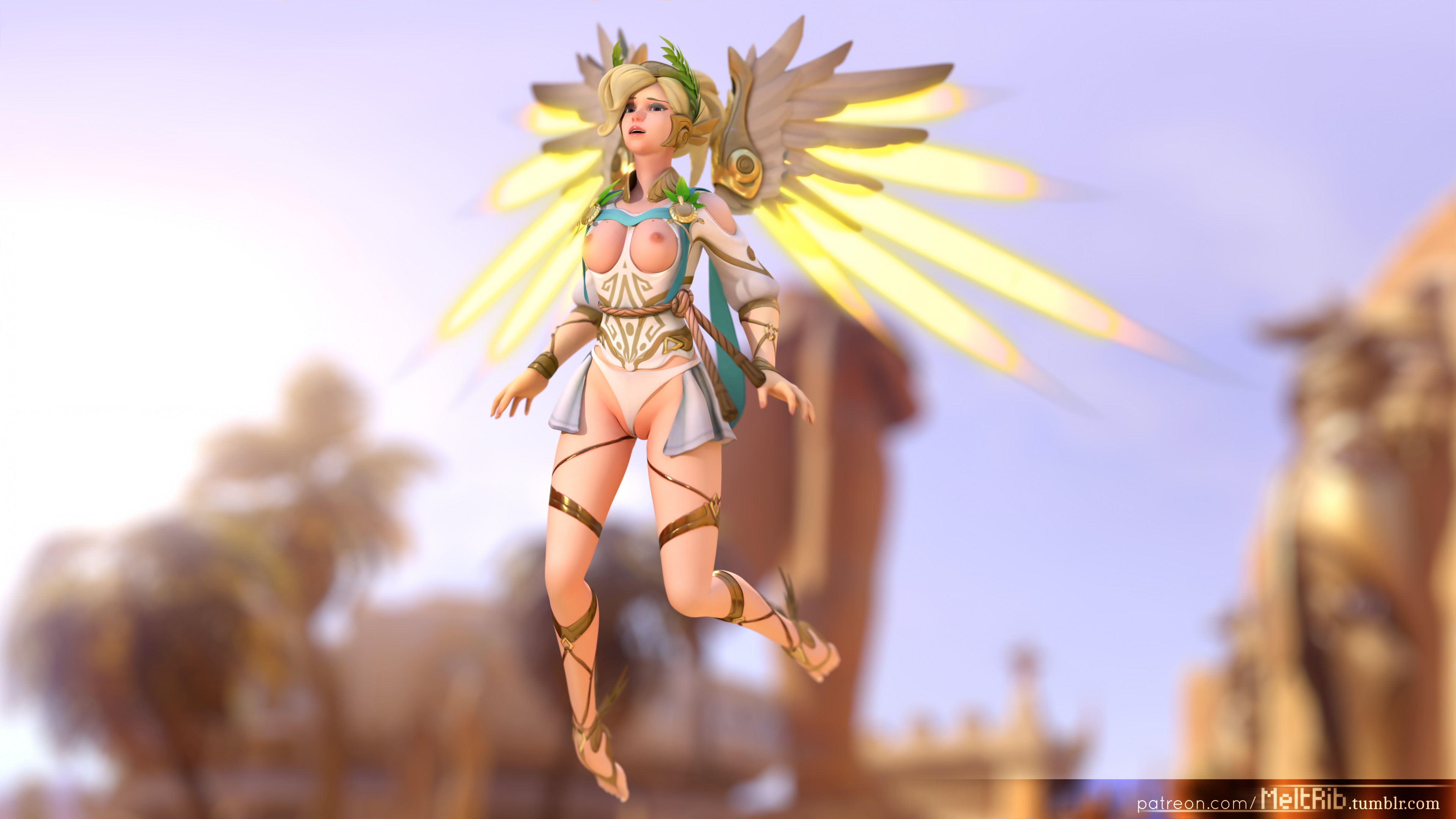 Ezzie reccomend overwatch winged victory mercy blowjob