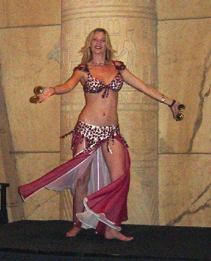 Strip belly dance