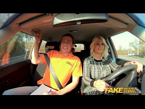 best of Milf fake driving tiffany blonde school