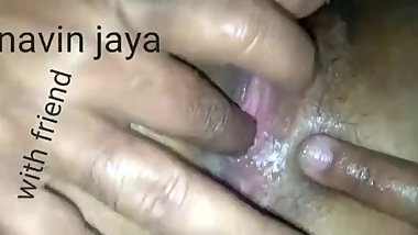 Navin jaya with chenni friend sucking