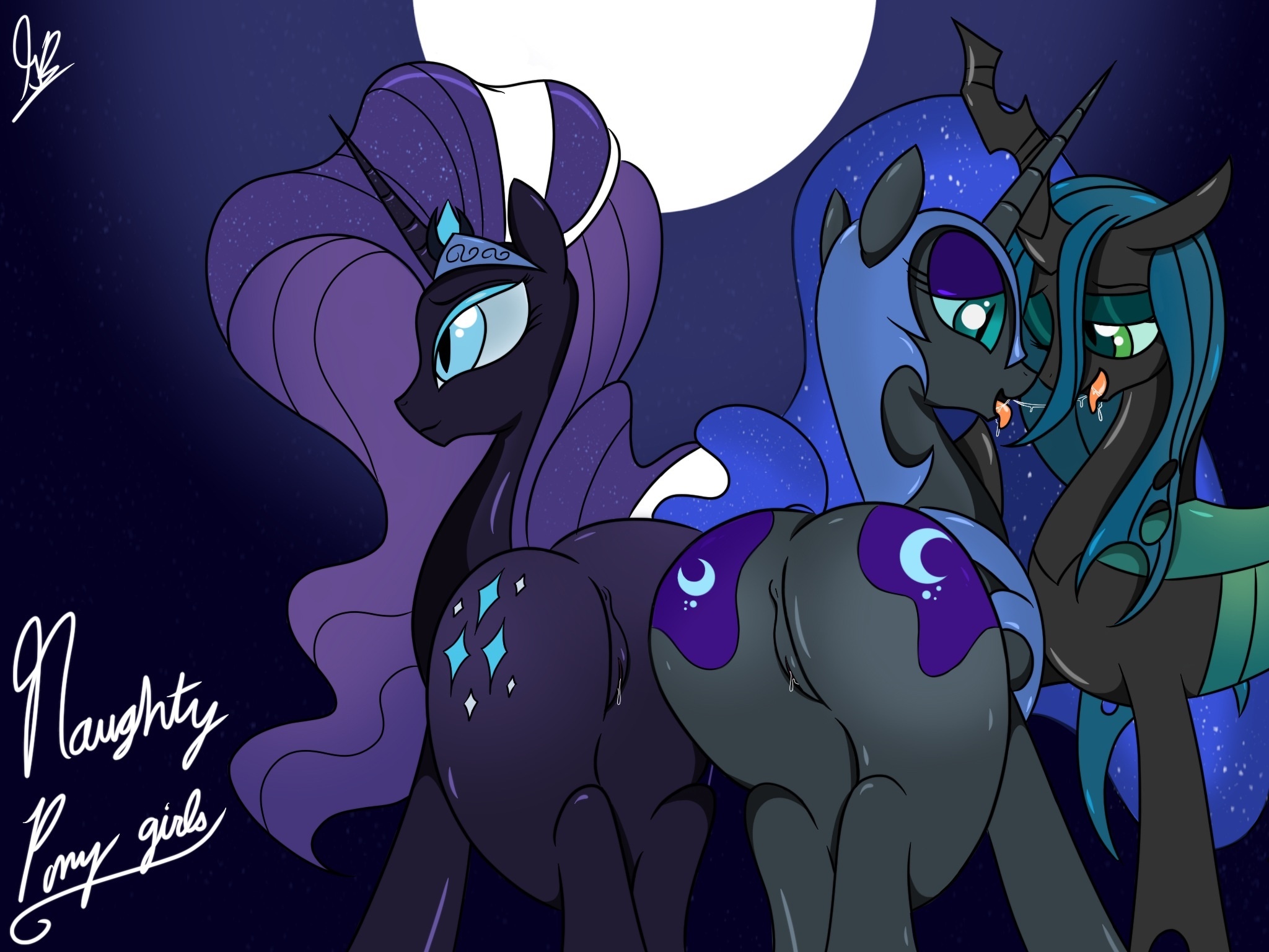 best of Queen chrysalis gifs comic lunanightmare moon