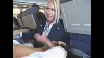 Ticklish flight attendant