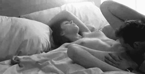 Morning quiet orgasm