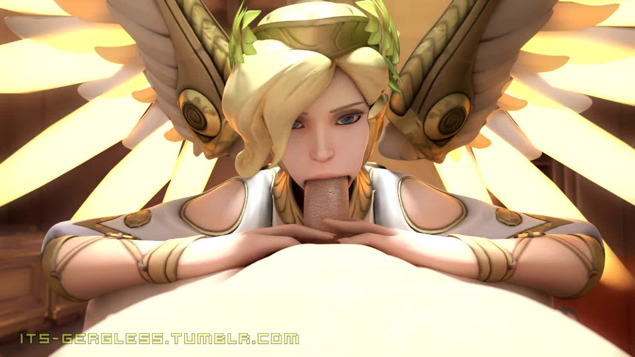 Overwatch winged victory mercy blowjob