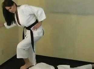 best of Demonstration olga kicks feet karate