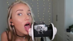 best of Russian binaural licking girls mouth asmr