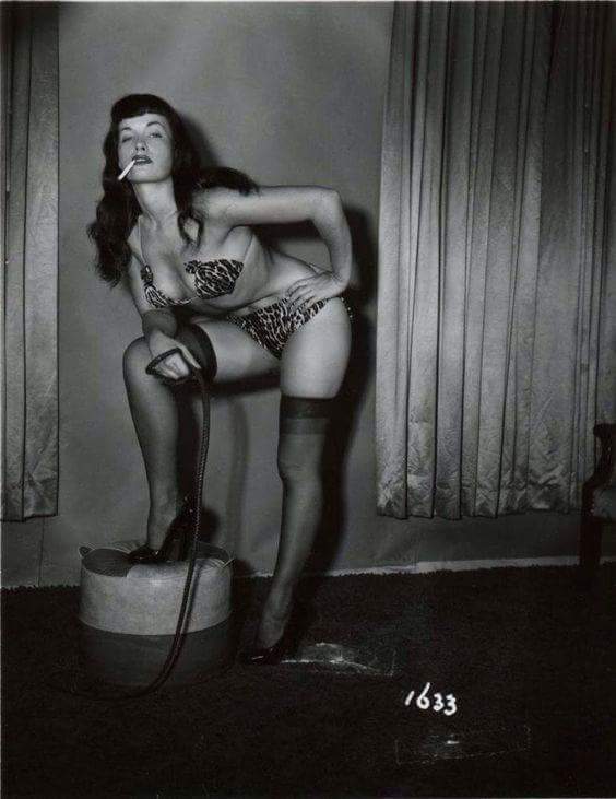 Teaserama! Irving Klaw's burlesque show featuring Bettie Page!