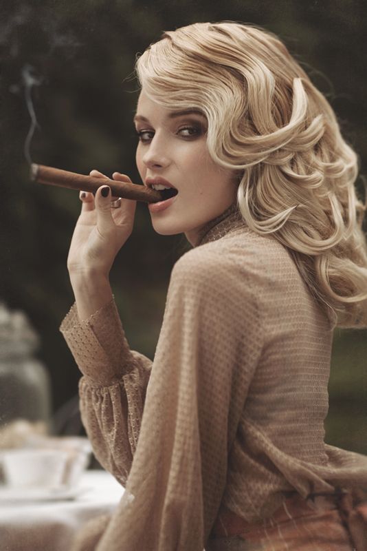 Willow reccomend cigar fetish godly female smoking black