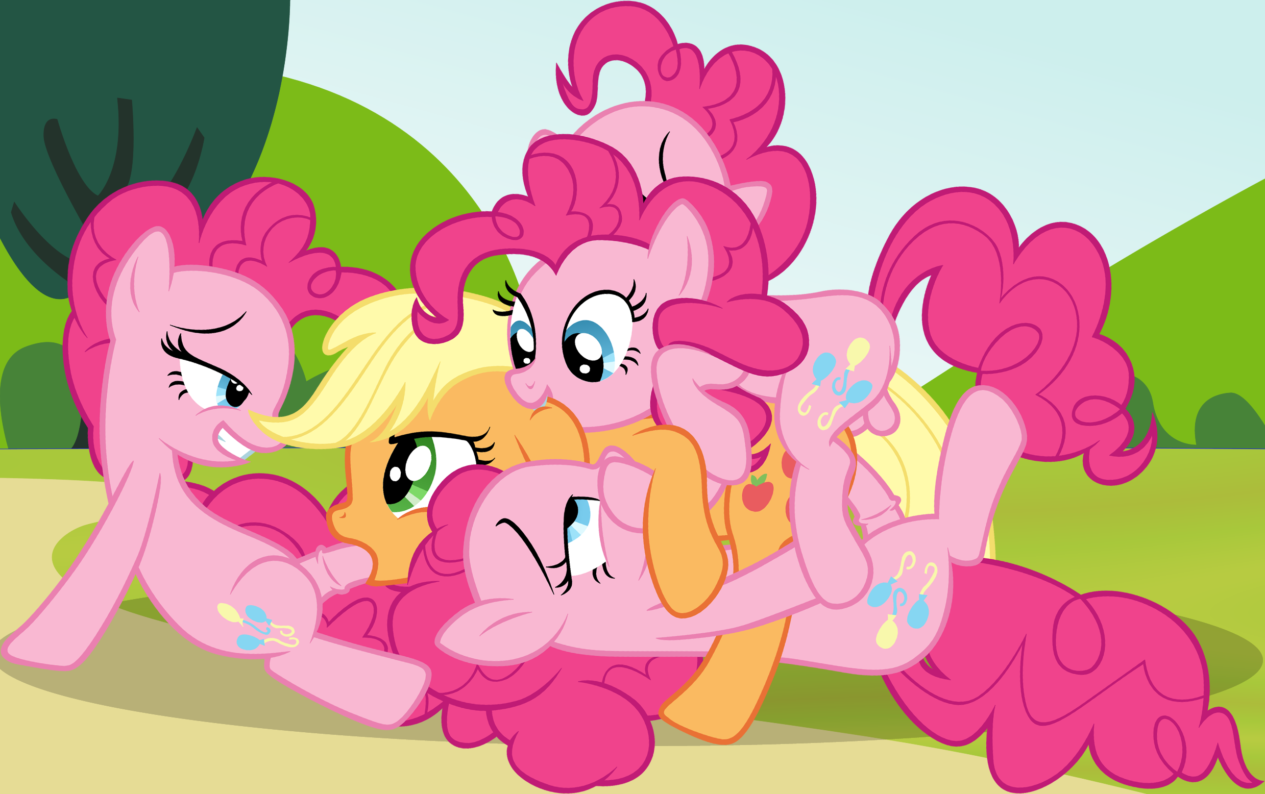 Futa pinkie orgy