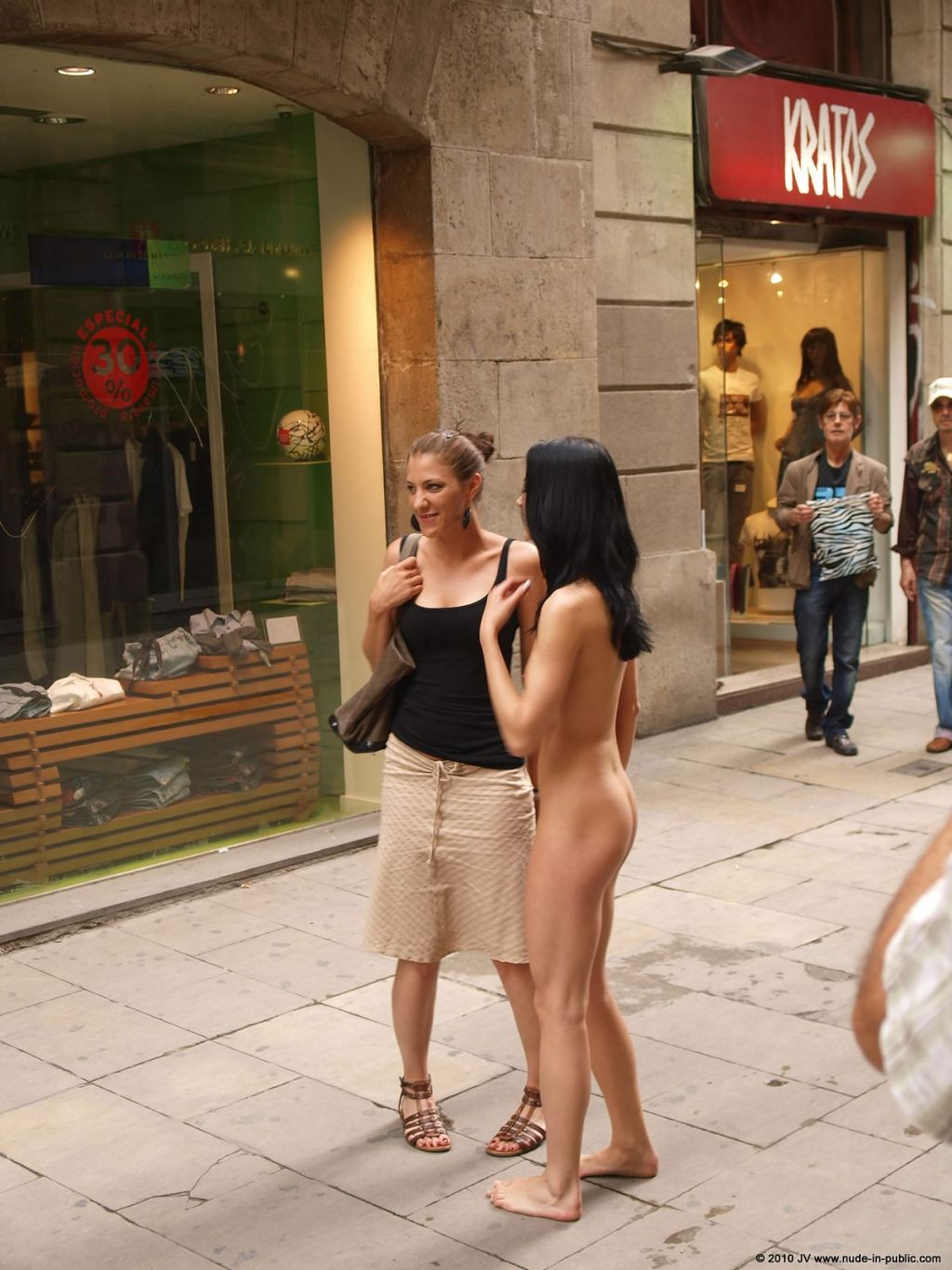 best of Public barcelona ness nude gwen