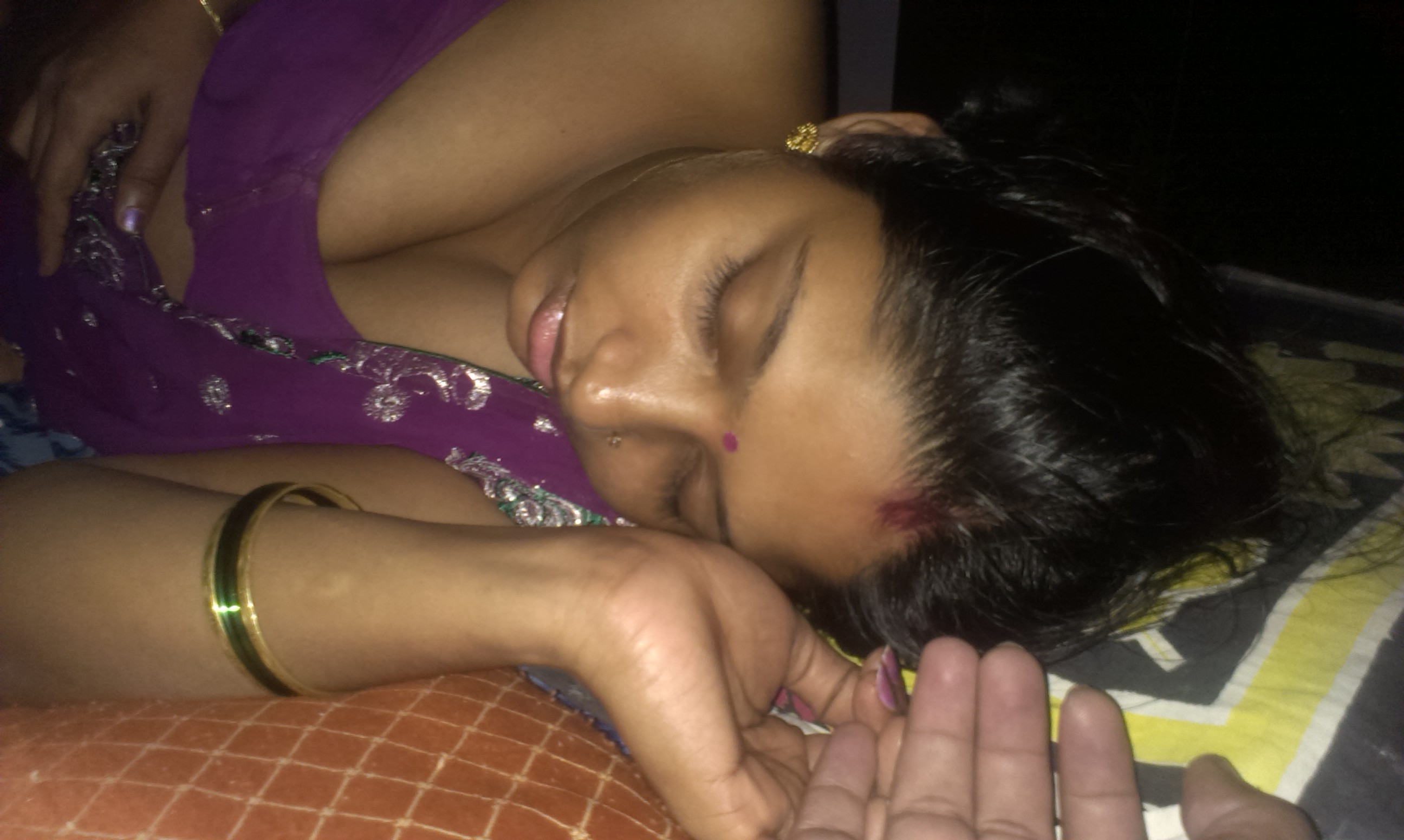 best of Fucked husbands bhabi sleeping nude indian