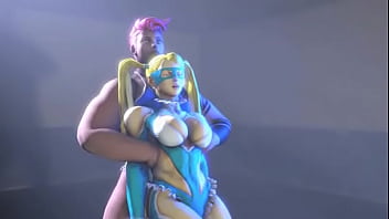 Rainbow mika gets back broken zarya