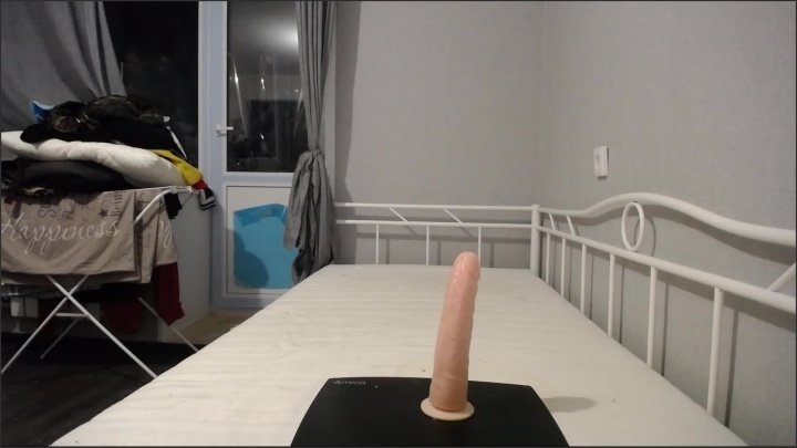 best of Fucks jumps huge dildo sexyborsch herself