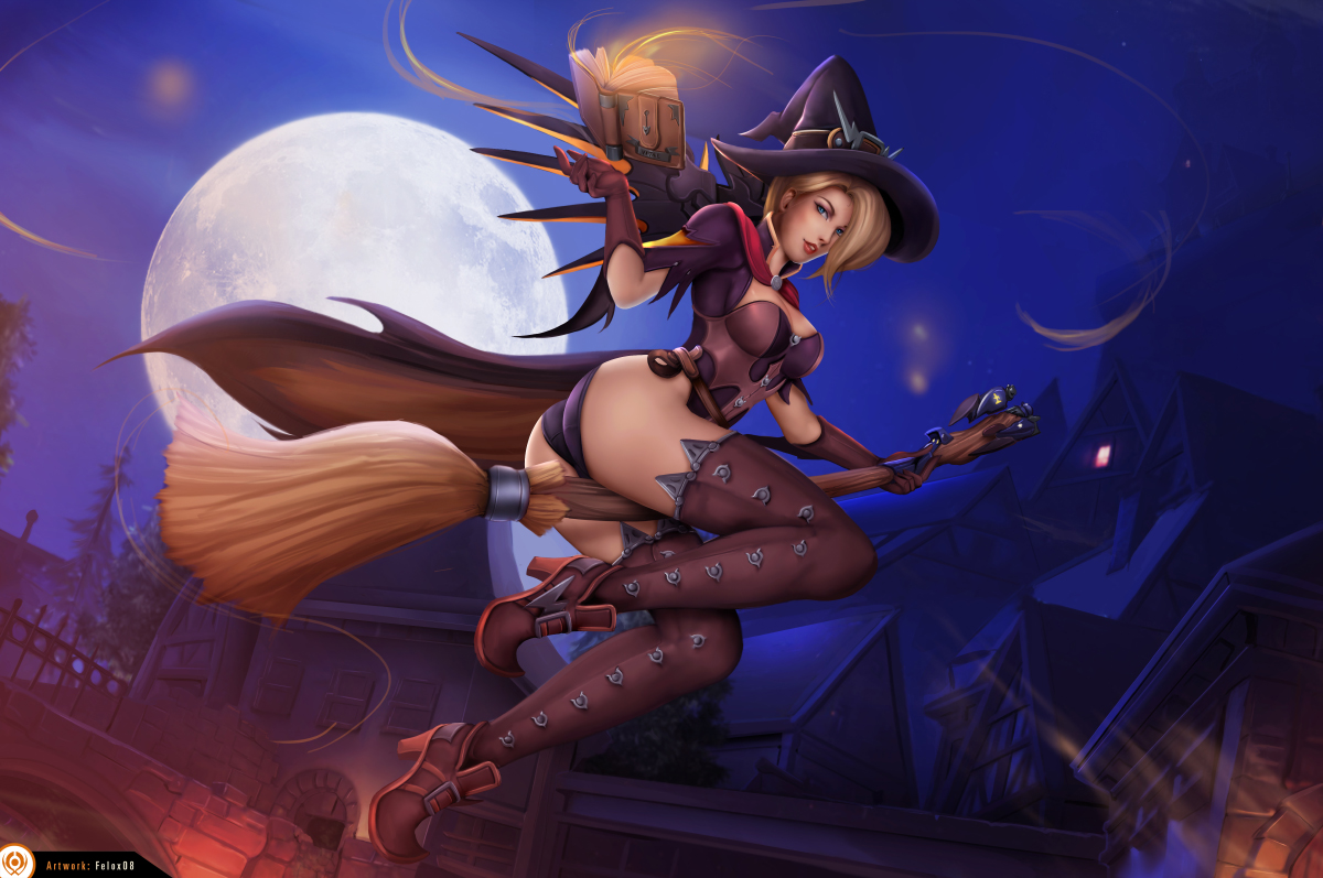 Witch mercy mccree overwatch animation